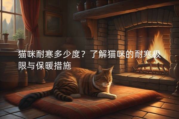 貓咪耐寒多少度？了解貓咪的耐寒極限與保暖措施