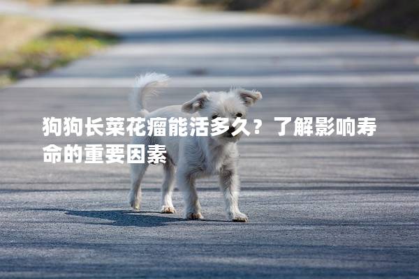 狗狗長菜花瘤能活多久?了解影響壽命的重要因素 狗狗長菜花瘤能活多久?了解影響壽命的重要因素