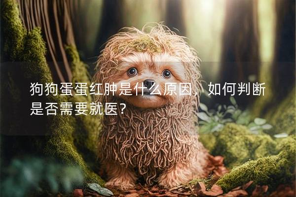 狗狗蛋蛋紅腫是什么原因，如何判斷是否需要就醫(yī)？