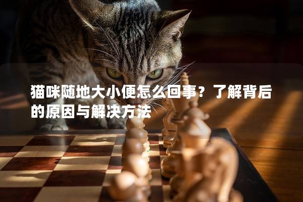 貓咪隨地大小便怎么回事？了解背后的原因與解決方法