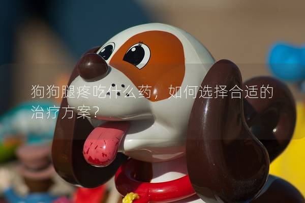 狗狗腿疼吃什么藥，如何選擇合適的治療方案？