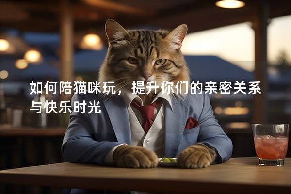 如何陪貓咪玩，提升你們的親密關系與快樂時光
